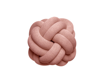 Knot Cushion i färgen Dusty Pink
