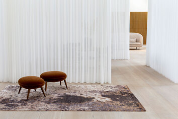 Copper Moon Bamboo är en exklusiv matta från Massimo Copenhagen
